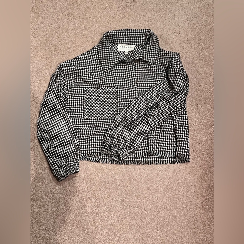 Cropped Polyester Jacket (New Without Tags) - image 3